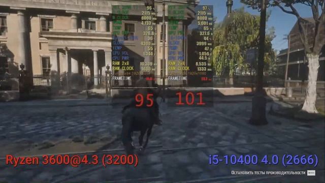 AMD Ryzen 5 3600 vs Intel Core i5 10400F - пара слов и тесты/ смотреть онлайн