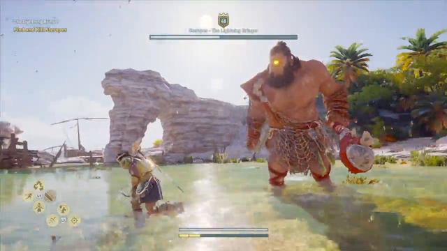 Assassin's Creed: Odyssey - Fighting one on one with Steropes смотреть онлайн
