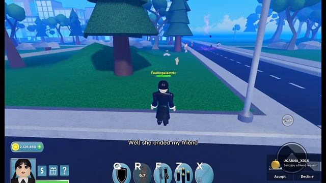Wednesday gameplay heroes online world roblox *reupload* смотреть онлайн