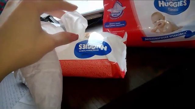 Детские влажные салфетки Классик 128 шт Хаггис (Huggies) смотреть онлайн
