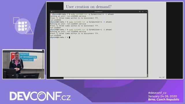 Using systemd features to secure services - DevConf.CZ 2020 смотреть онлайн