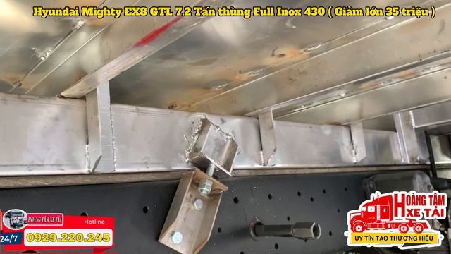 Hot?! Giảm 35tr Xe Tải Hyundai Mighty Ex8 GTL 7.2T thùng 5m8 Full Inox 430 | Hyundai Ex8 7 Tấn 2022 смотреть онлайн