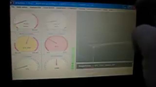 Lilliput 7" TFT monitor in action MegaTune смотреть онлайн