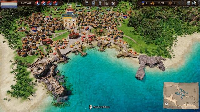 Port Royale 4 - Sandbox Ep 1 - How to Make Money & Gain Fame! - New Tycoon Strategy Game 2020 смотреть онлайн