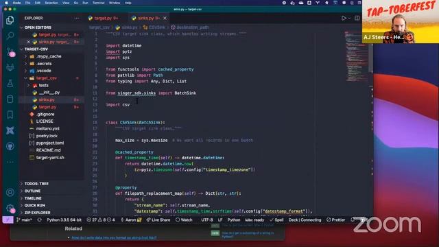 Tap-fest Pair Coding: target-csv смотреть онлайн