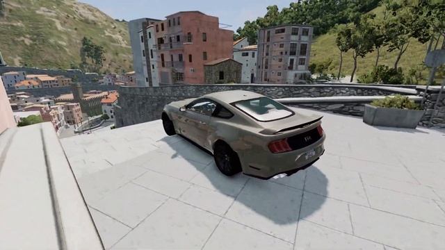 cars vs stairs Beamng смотреть онлайн