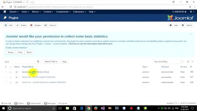 How to turn off or disable update warning message in joomla смотреть онлайн