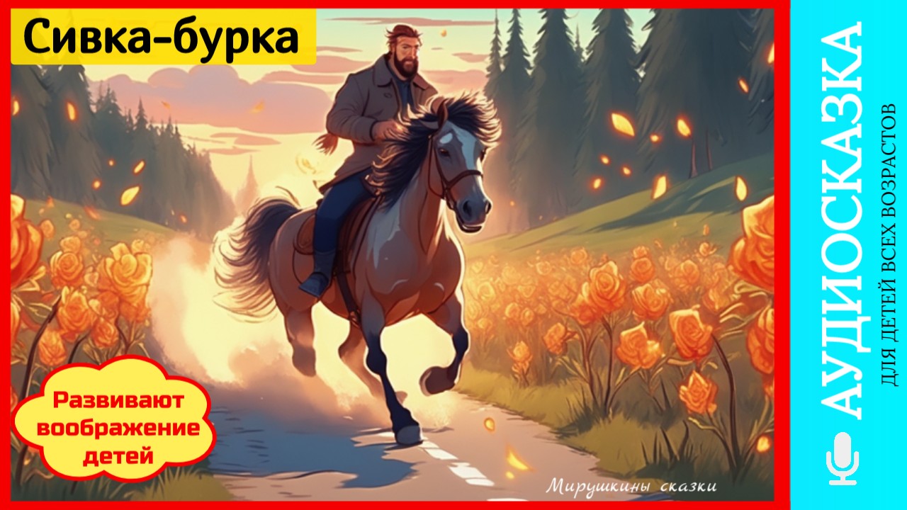 Сивка бурка | аудиосказки | народные сказки | детские сказки онлайн | сказка | мультик | слушать смотреть онлайн
