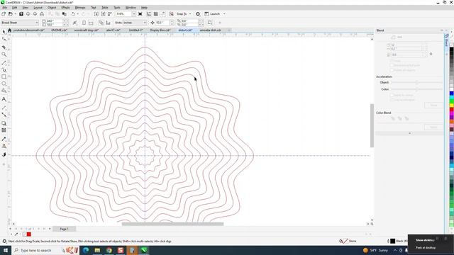 CorelDraw Tips & Tricks Blend is better than Contour in this CASE смотреть онлайн