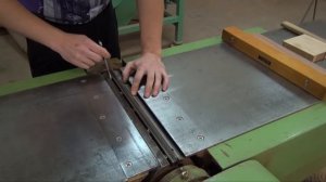 Установка ножей на фуговальный станок и настройка