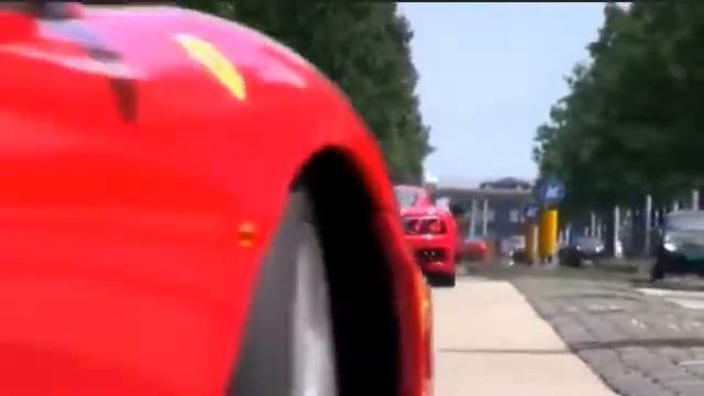 2016 Red Ferrari Challenge Stradale Accelerations смотреть онлайн