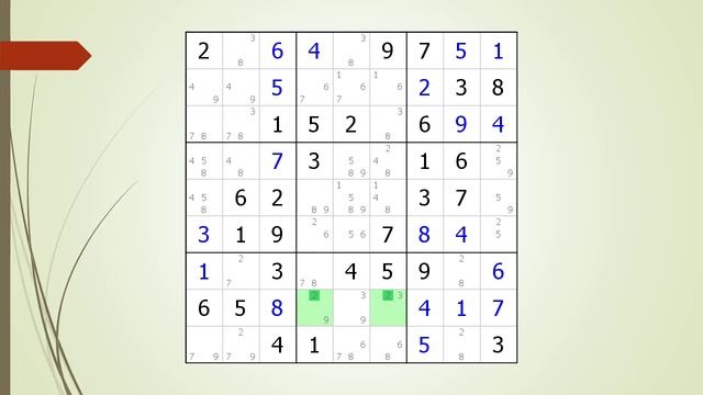 dxSudoku #5 Locked Candidates (Types 1 and 2) смотреть онлайн
