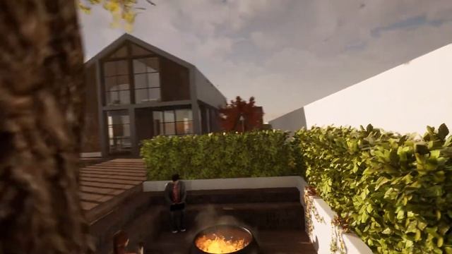 Проект индивидуального жилого дома в стиле (barnhouse) 3D часть смотреть онлайн