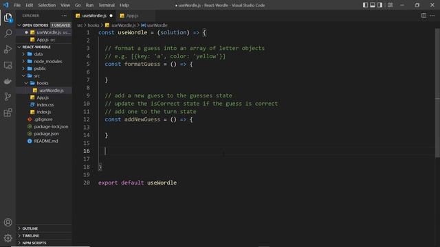 Make a Wordle Clone with React #3 - Making a Wordle Hook смотреть онлайн