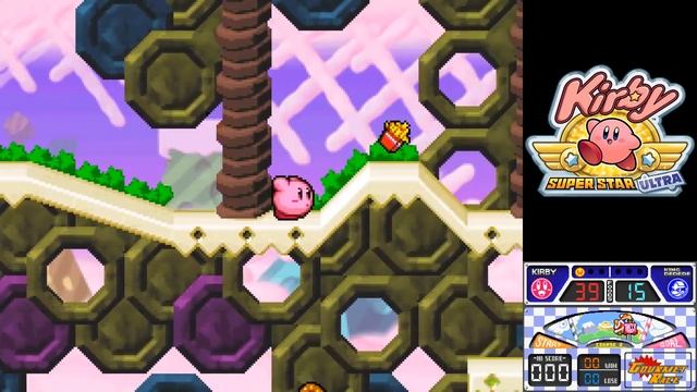 Kirby Super Star Ultra - Gourmet Race - 100% Walkthrough смотреть онлайн