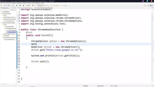 How To Run Selenium Test In Headless Mode?|Headless mode in Selenium смотреть онлайн