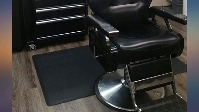 Saloniture 3 ft. x 5 ft. Salon & Barber Shop Chair Anti-Fatigue Floor Mat - Black review смотреть онлайн
