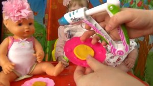 Беби Бон и кукла пупсик готовят печенье из плей до винчи
