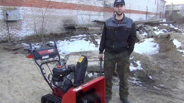 Гусеничный снегоуборщик MTD для настоящих мужиков смотреть онлайн