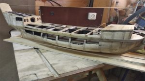 № 11 Сборка Черной Жемчужины.Черновая обшивка..