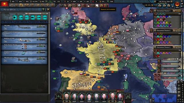 Hearts of Iron IV - Millennium Dawn - Vietnam - Ep 73 - No Ports for You смотреть онлайн