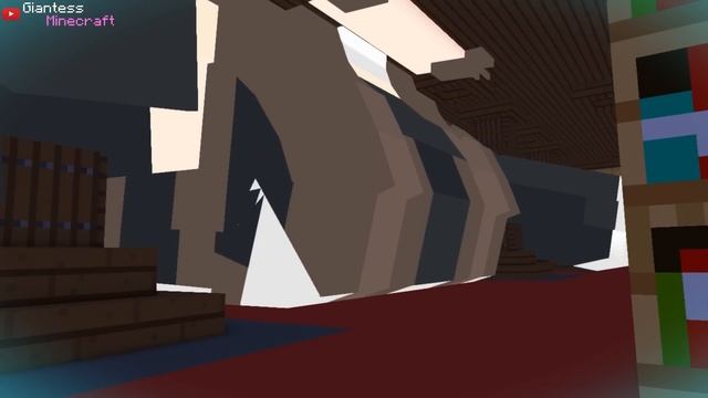 Giantess Servant Minecraft || Giantess Growth Minecraft #8 смотреть онлайн