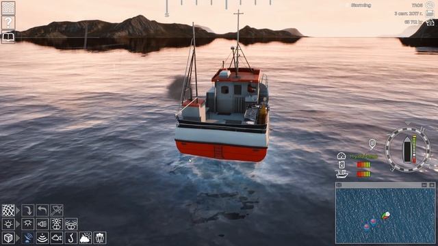 Fishing Barents Sea, прохождение на русском, #7 Ловля сетями смотреть онлайн