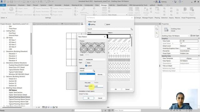 EP47 | Revit Beginner Program | Import CAD .pat Hatch Pattern in Revit | Bansri Pandey смотреть онлайн