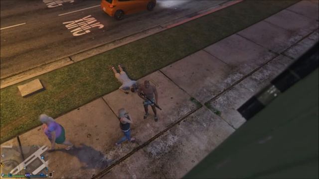 GTA V Online Funny Moments (Short Clip) - Glitched Super Sonic Jump!! смотреть онлайн