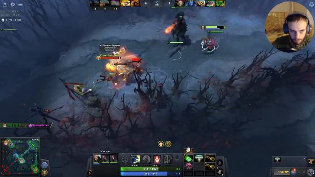 Dota 2 / Делаем стак из 8 побед в Single Draft смотреть онлайн