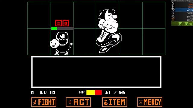 Undertale Genocide Speedrun 1h17m21s смотреть онлайн