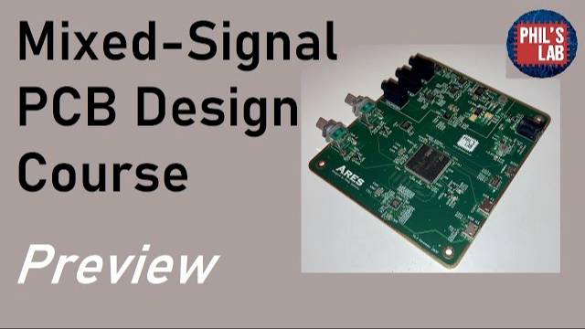 Mixed-Signal PCB Design Course Preview & JLCPCB 6-Layer Assembly - Phil's Lab #16 смотреть онлайн