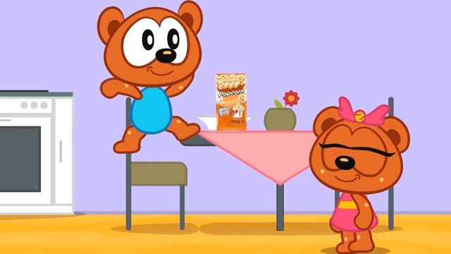 Children's drawing and adventures with popcorn ? смотреть онлайн