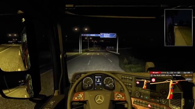 Euro Truck Simulator 2 - Дуйсбург-Лодзь-Резекне смотреть онлайн