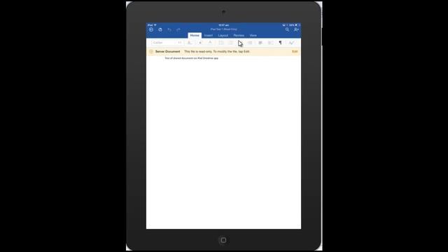 OneDrive 5.0.1 for iPad смотреть онлайн