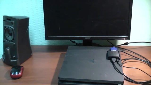 Как подключить Пс4 к монитору без HDMI смотреть онлайн