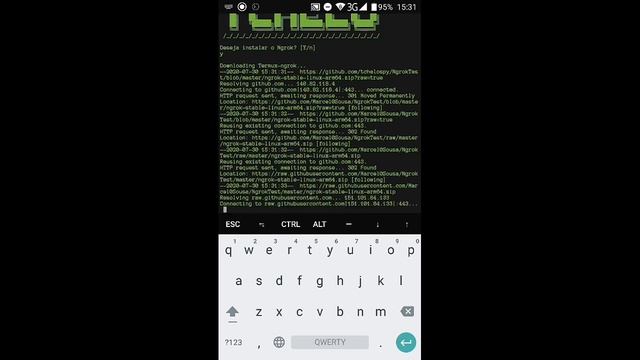 Ngrok на Termux смотреть онлайн