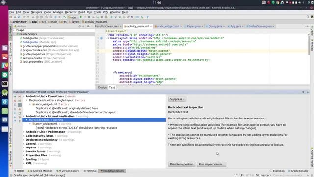 Android Tutorials by JavaCourseDrive - Running Lint in Android Studio смотреть онлайн
