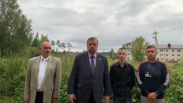В г.Пено Тверской области срубили сосновый бор, который любили горожане смотреть онлайн