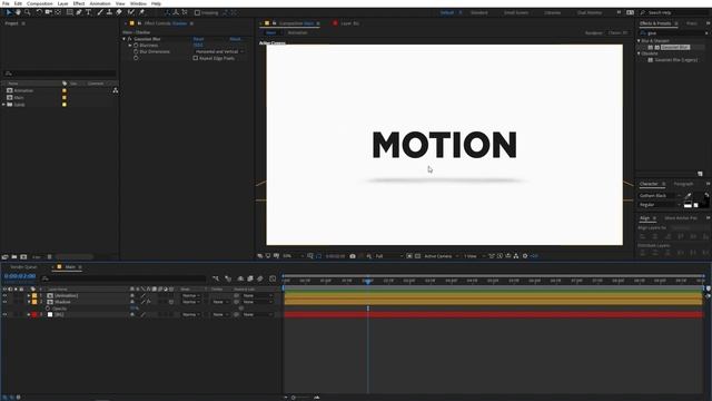 Create Perfect Shadow in After Effects | Text Shadow After Effects Tutorial смотреть онлайн