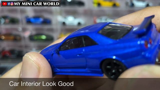 【MY MINI CAR WORLD】UNBOXING KYOSHO 1/64 NISMO R34 GT-R Z-tune смотреть онлайн