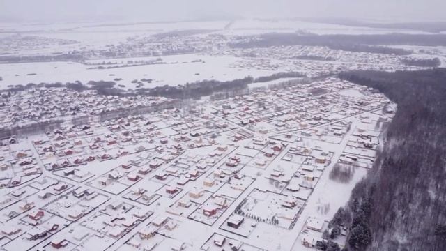 Обзор поселков Зимняя горка и Бима Лаишевский район смотреть онлайн