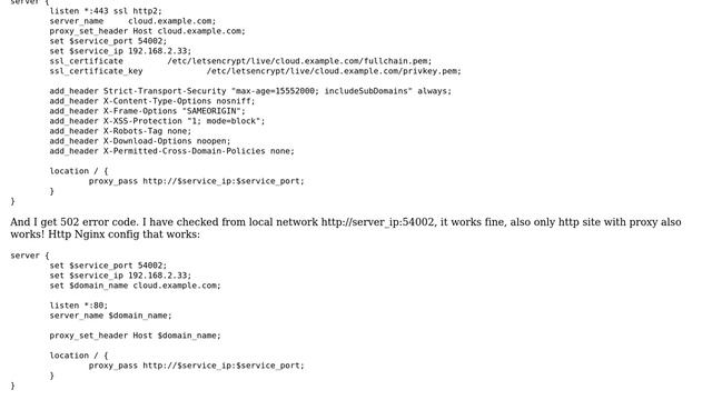 DevOps & SysAdmins: 502 error code on nginx reverse proxy to docker container смотреть онлайн