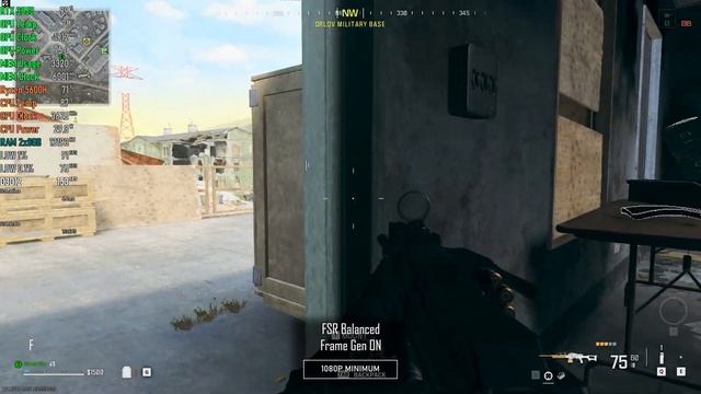 Call of Duty: Warzone FSR3 FG | RTX 3050 Laptop | 5600H | 2x8GB | Gameplay Multi Settings смотреть онлайн