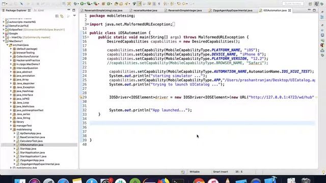 iOS mobile Automation PART 1 смотреть онлайн