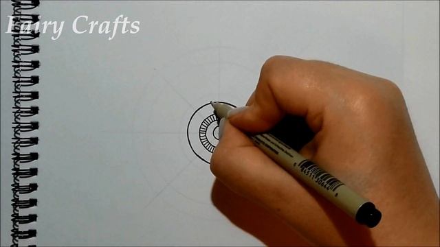 Простая мандала для начинающих | Easy Mandala for Beginners смотреть онлайн