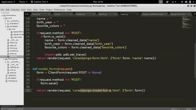4 - ModelForms смотреть онлайн