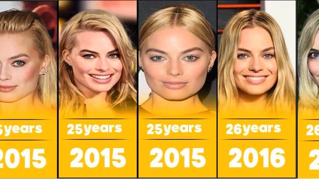 Margot Robbie from 2009 to 2023 (The Barbie Movie Actress) смотреть онлайн