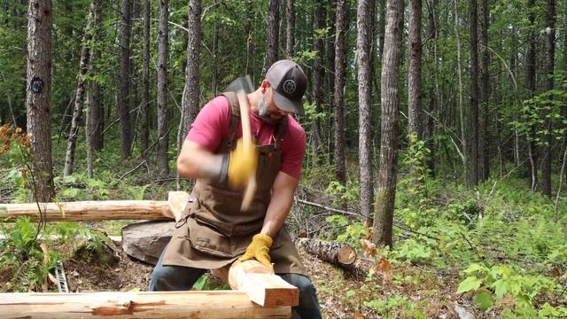 Building an off grid log sauna and bath house смотреть онлайн