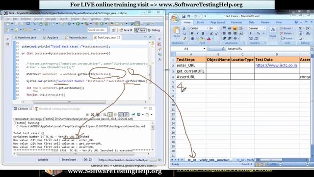 Creation of Keyword Driven Framework Part II (Tutorial #12) смотреть онлайн
